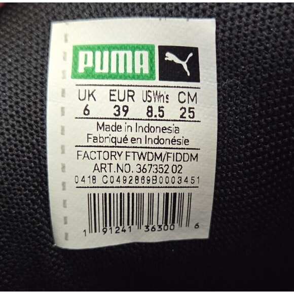 PUMA Suede Classic X Chain Trainers Black /White Sole Women’s 8.5 (EU39) - DESC - Picture 4 of 10